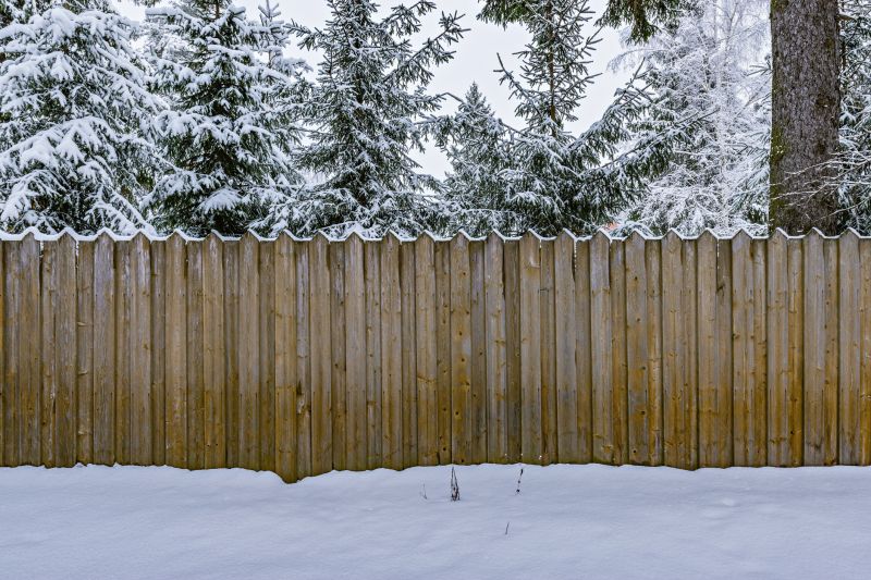 Pine Fence Installation