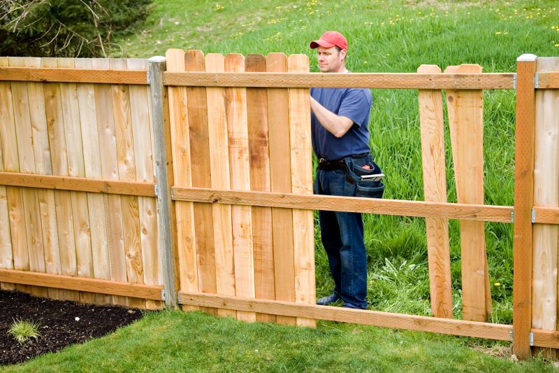 Redwood Fence Construction